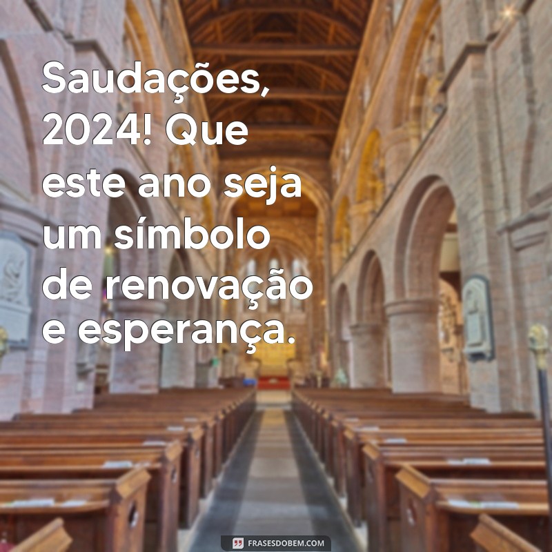 Mensagem de Boas-Vindas para 2024: Inspirações e Ideias para Começar o Ano Novo 