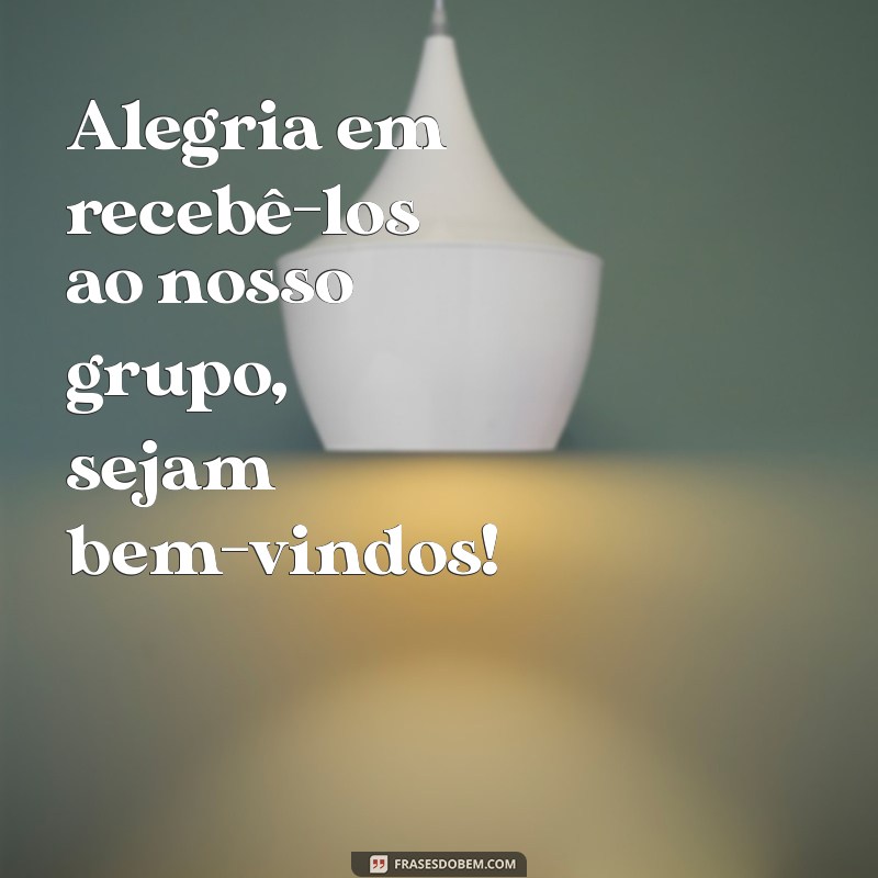 Bem-vindos ao Nosso Grupo: Junte-se à Nossa Comunidade Vibrante! 