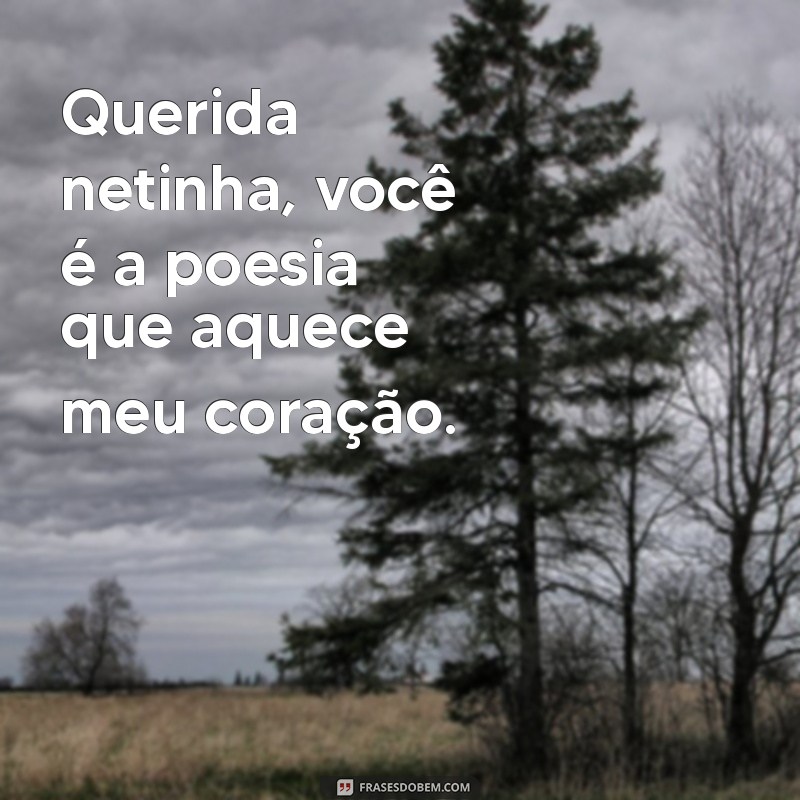 Mensagem Emocionante de Avó para Sua Neta de 1 Ano 