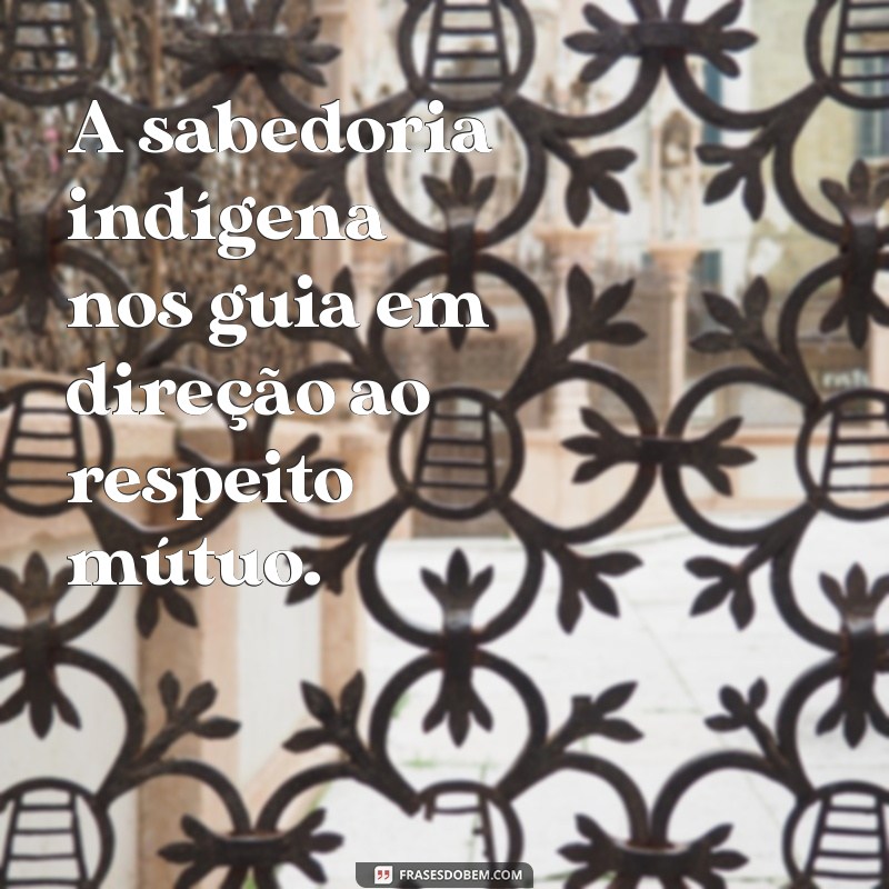 Frases Inspiradoras para o Dia do Índio na Educação Infantil 