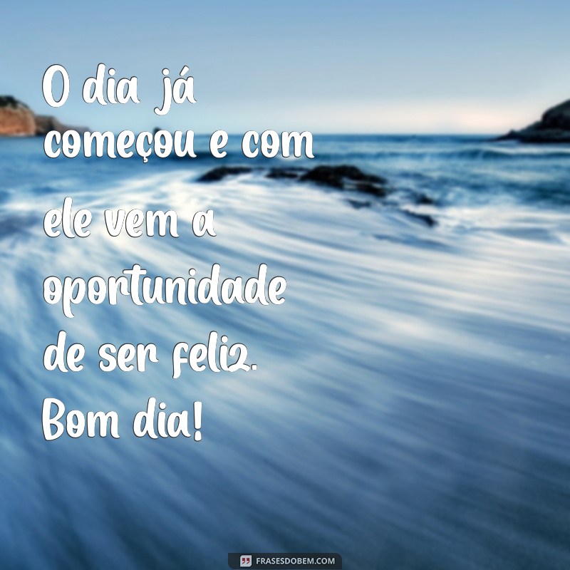 Mensagem de Bom Dia: Espalhe Carinho e Positividade 