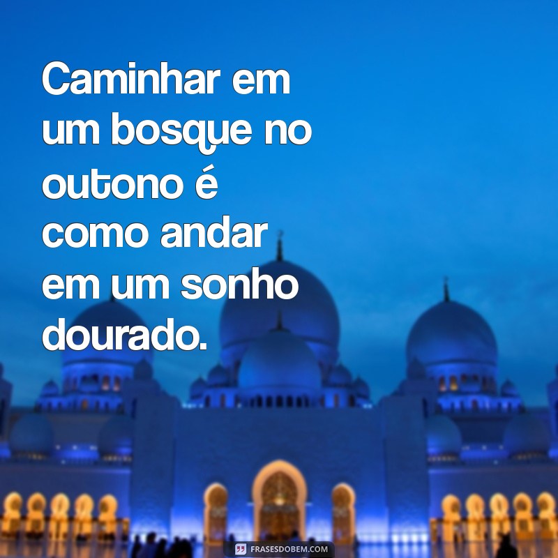 Frases Inspiradoras sobre o Outono: Beleza e Reflexão das Estações 