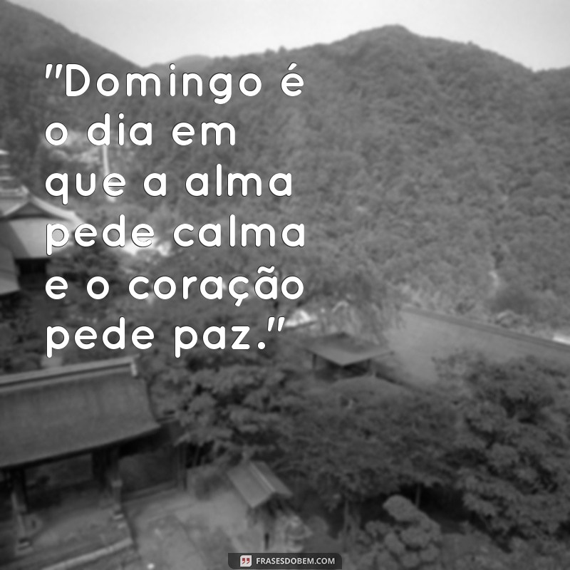 frases pro domingo 