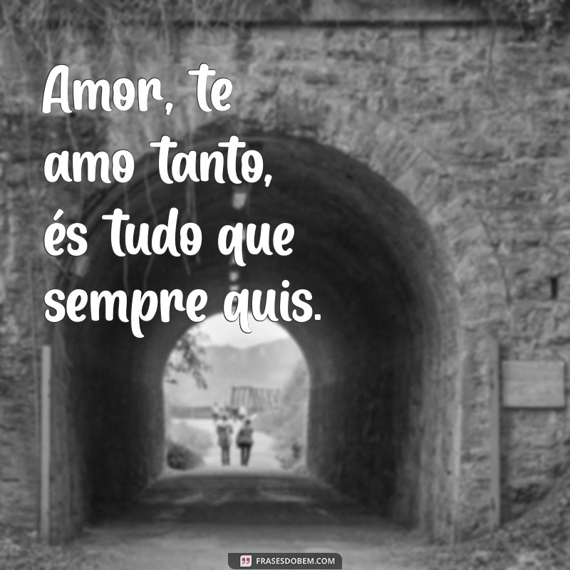 Amor: Expressando o Quanto Eu Te Amo 