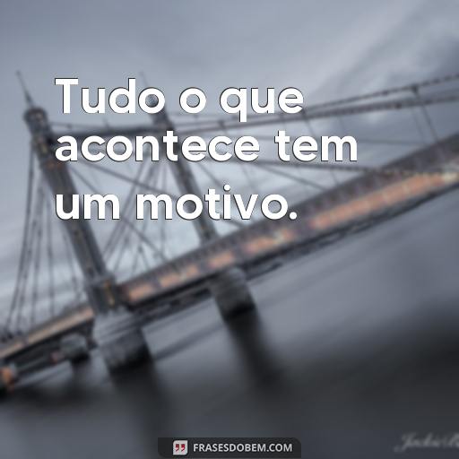 30 Frases Bonitas para Crianças que Encantam e Inspiram Tudo o que acontece tem um motivo.