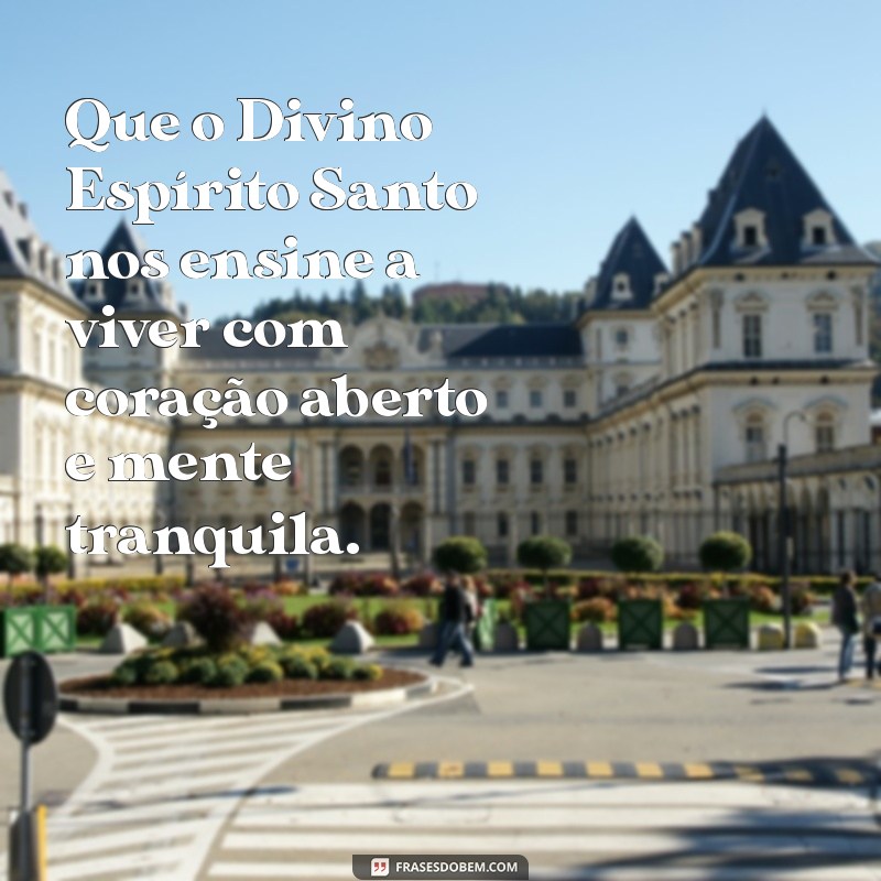 Frases Inspiradoras do Divino Espírito Santo para Elevar sua Fé 