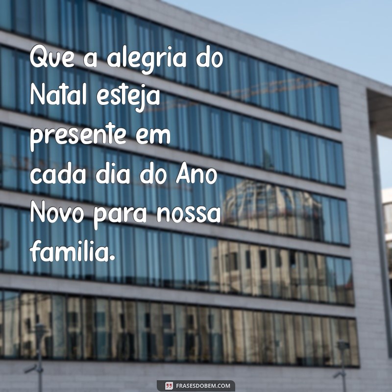 Mensagens Inspiradoras de Natal e Ano Novo para Compartilhar com a Família 