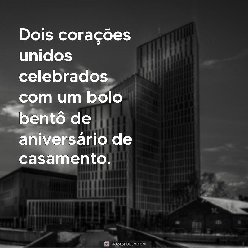 Ideias Criativas de Bolo Bentô para Aniversário de Casamento 