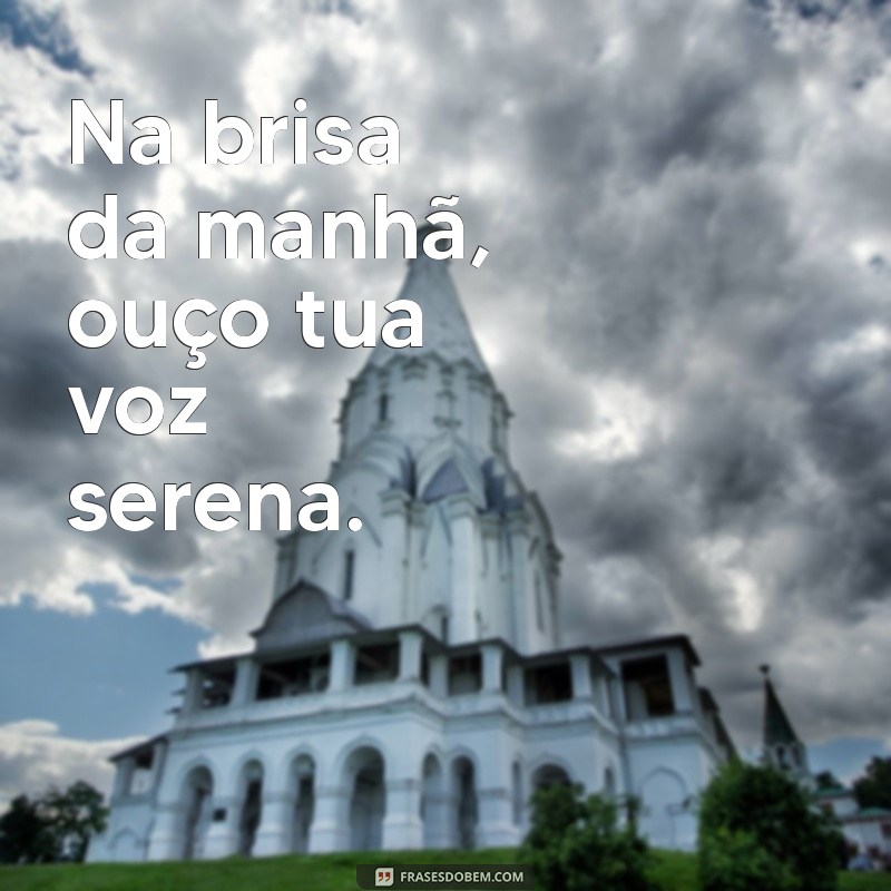 Descubra a Profunda Mensagem de Esperança no Salmo 143:8 