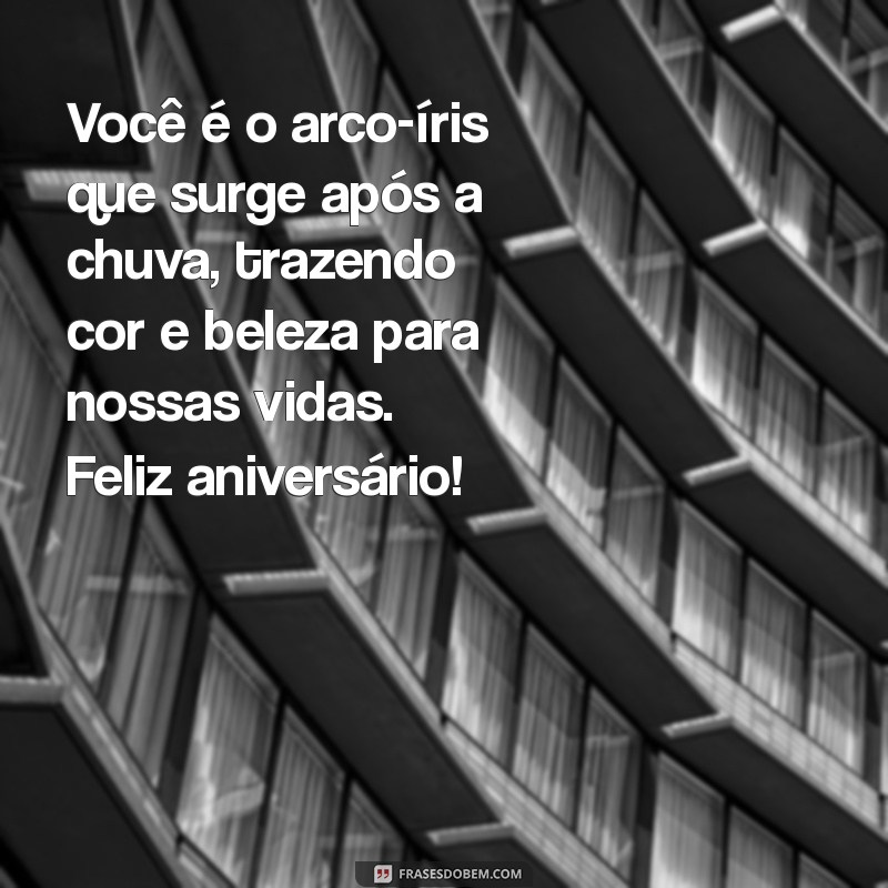 Mensagens de Aniversário Inspiradoras para Celebrar Seu Bebê Arco-Íris 