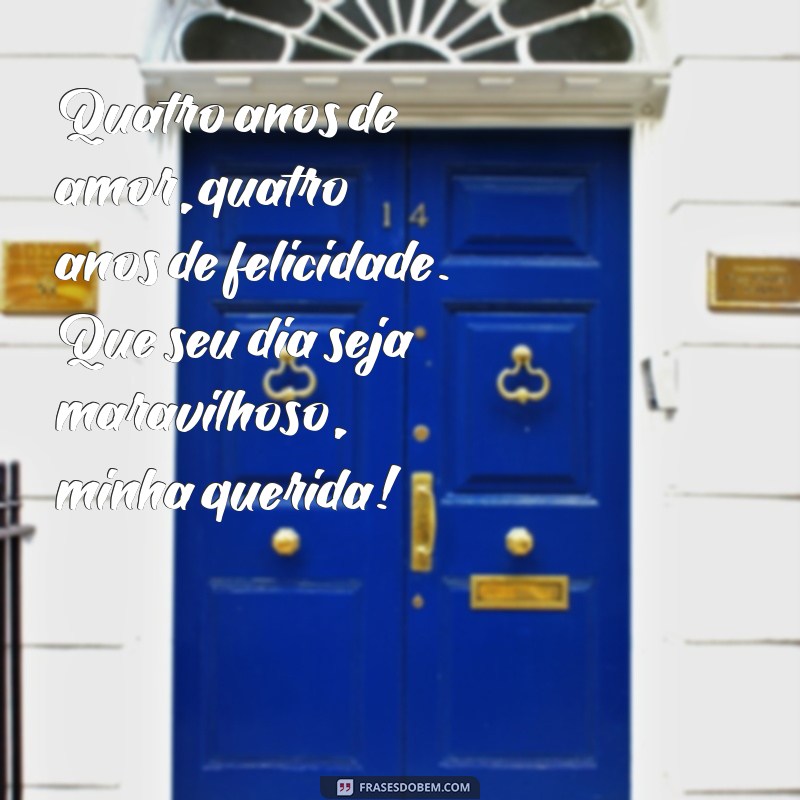 Mensagens de Aniversário Encantadoras para Celebrar os 4 Anos da Sua Filha 