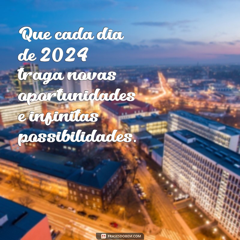 Mensagem de Boas-Vindas para 2024: Inspirações e Reflexões para o Novo Ano 