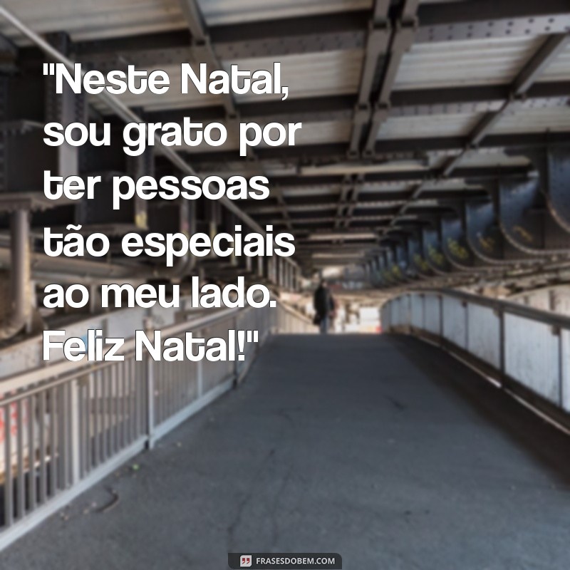 mensagem agradecimento natal 