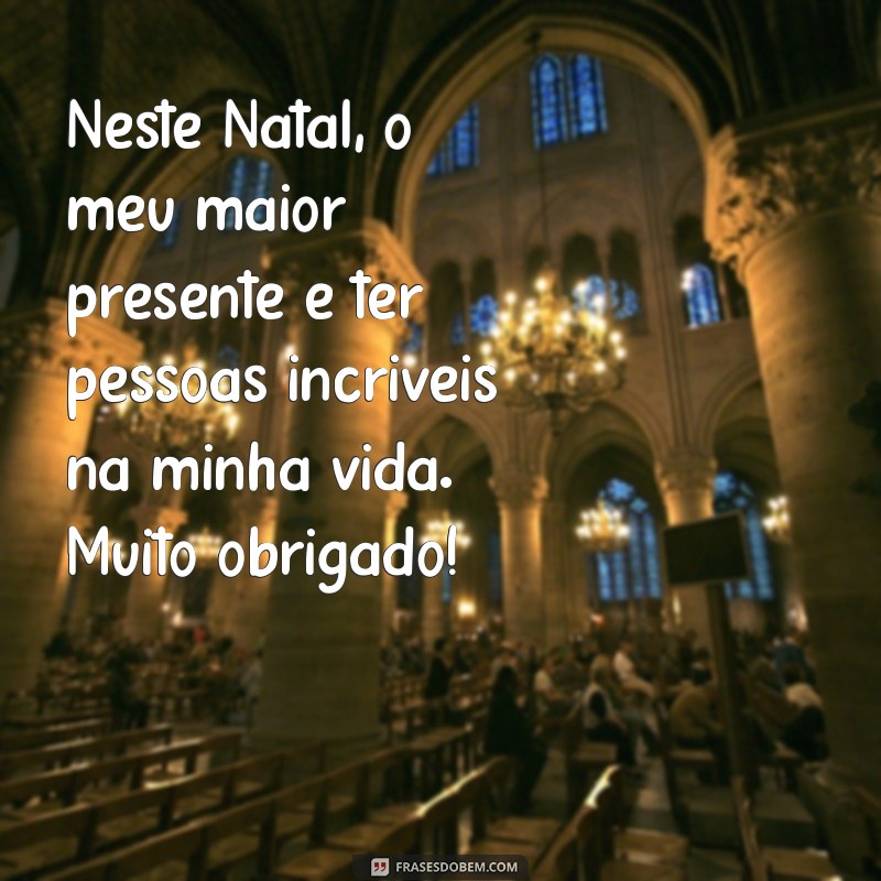 Mensagens de Agradecimento de Natal: Inspirações para Celebrar com Gratidão 