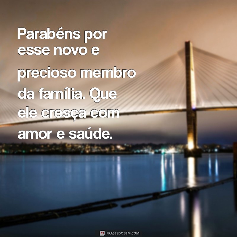 Melhores Mensagens para Cartão de Parabéns pelo Nascimento do Bebê 