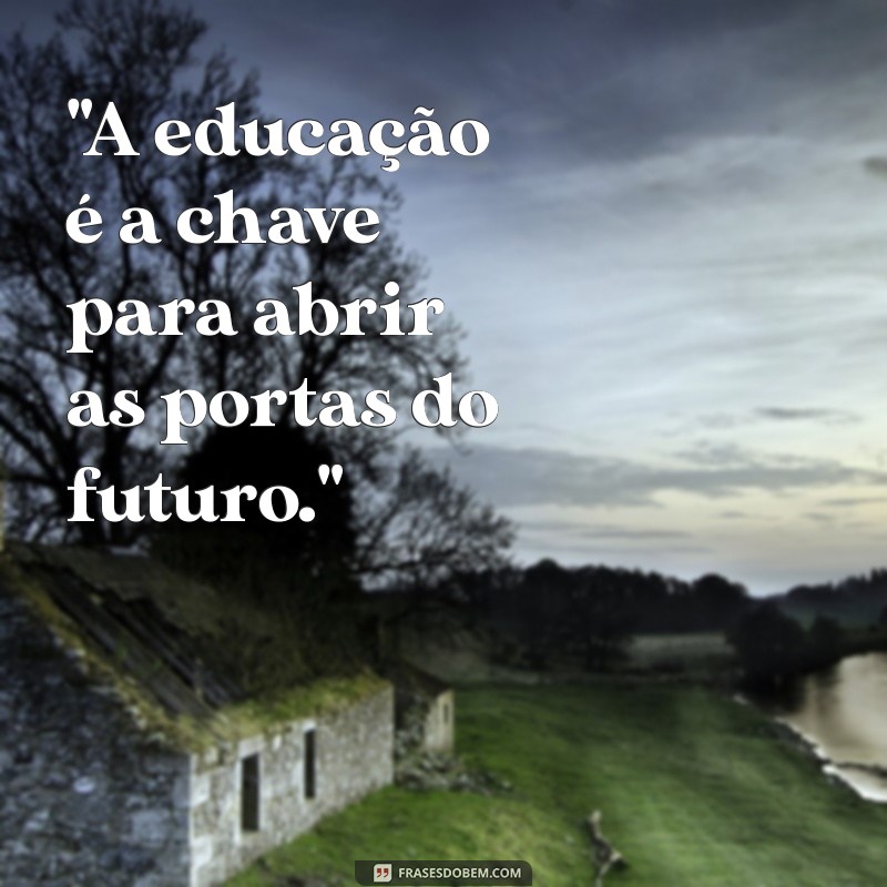 frases pra escola 