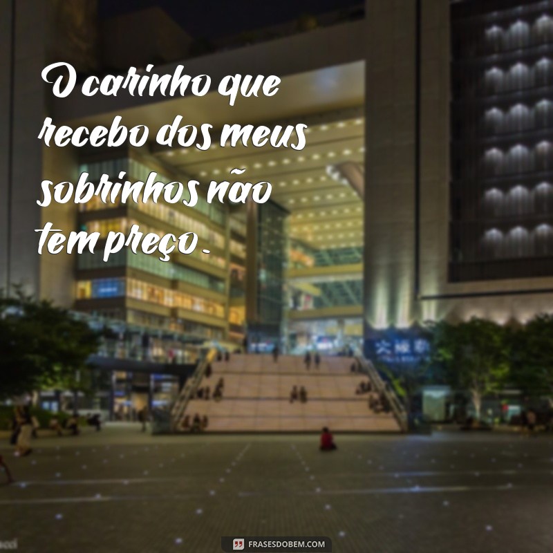 Frases Inspiradoras e Divertidas para Celebrar Meus Sobrinhos 