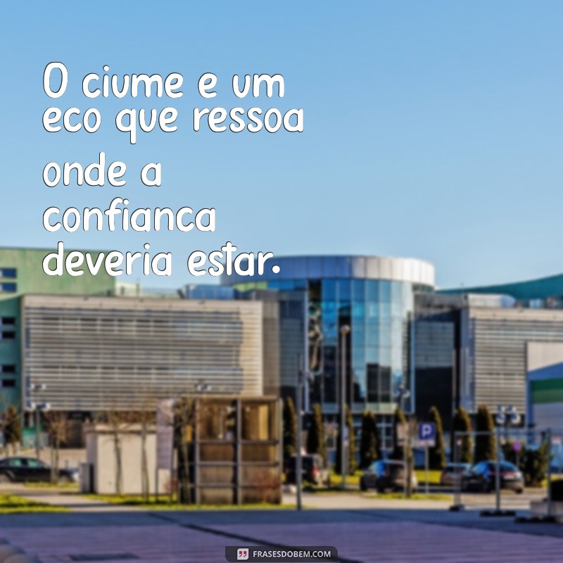 Frases Impactantes para Refletir Sobre o Ciúmes Exagerado 