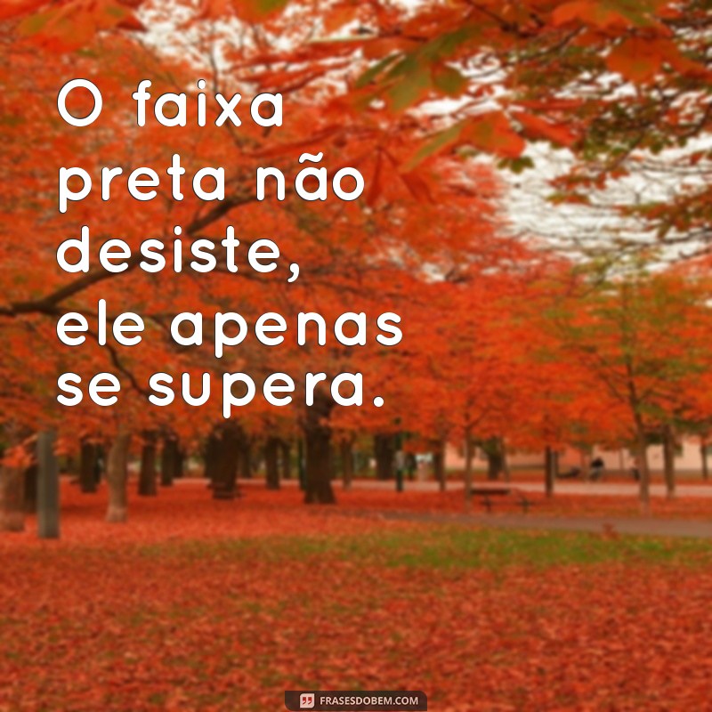 Descubra as melhores frases de faixa preta para inspirar sua jornada no mundo das artes marciais 