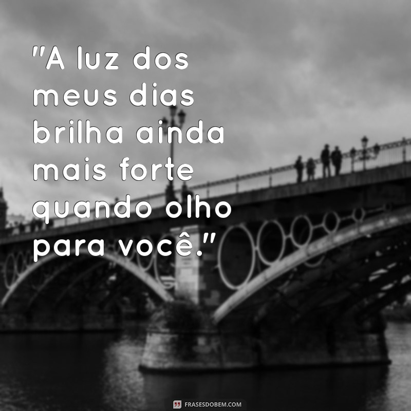 frases foto de filho 