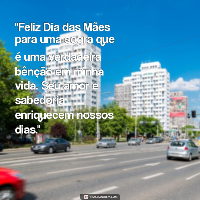 mensagem de feliz dia das maes para sogra 