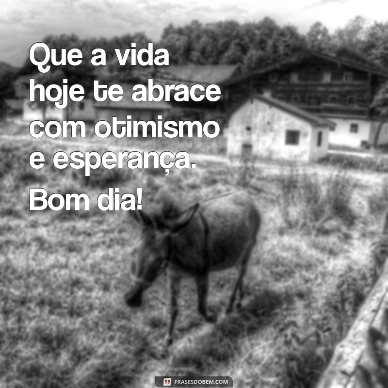 Bom Dia Vida: Frases Inspiradoras para Começar o Seu Dia 