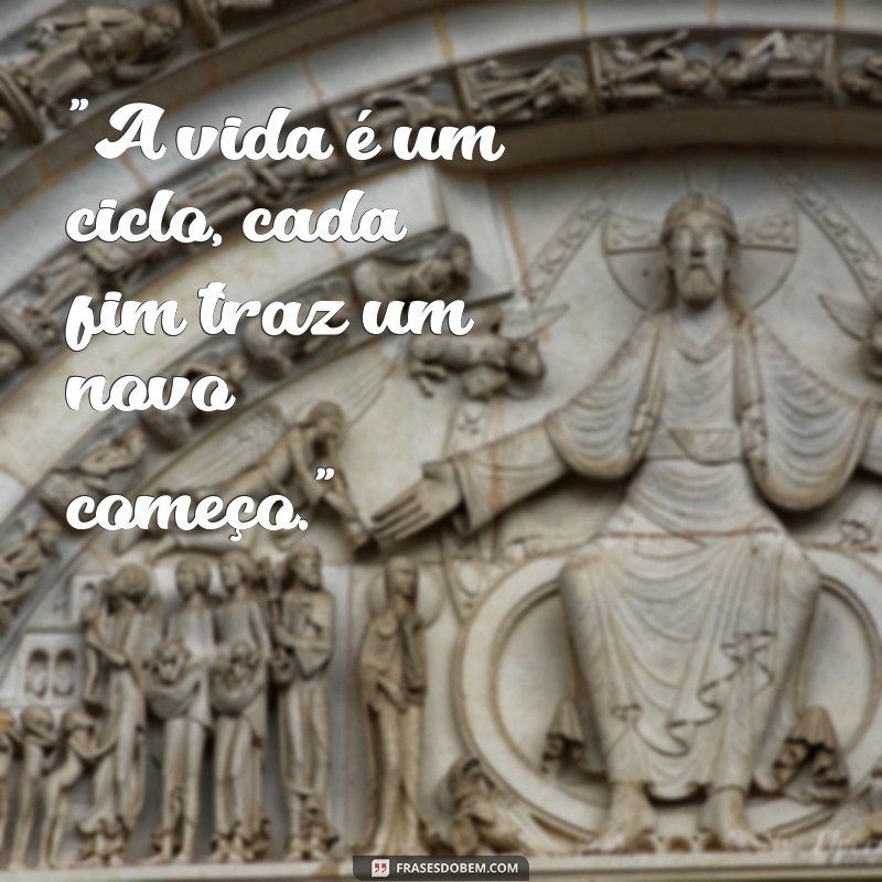 frases ciclo da vida 