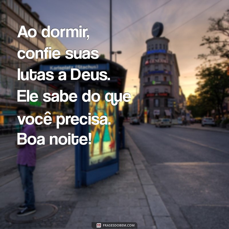 Boa Noite Motivacional: Encontre Força e Esperança com Deus 