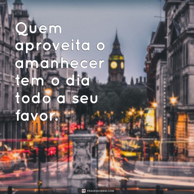 Frases Inspiradoras sobre Passarinhos: Acordando Cedo e Bebendo Água Limpa 