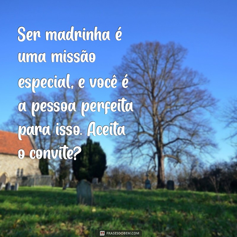 Convite Especial: Como Convidar sua Madrinha de Batismo com Mensagens Emocionantes 