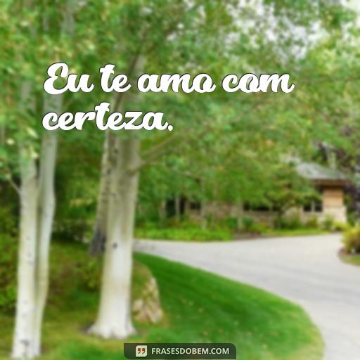 20 Frases Coleguinhas Perfeitas para Usar com Seus Amigos Eu te amo com certeza.