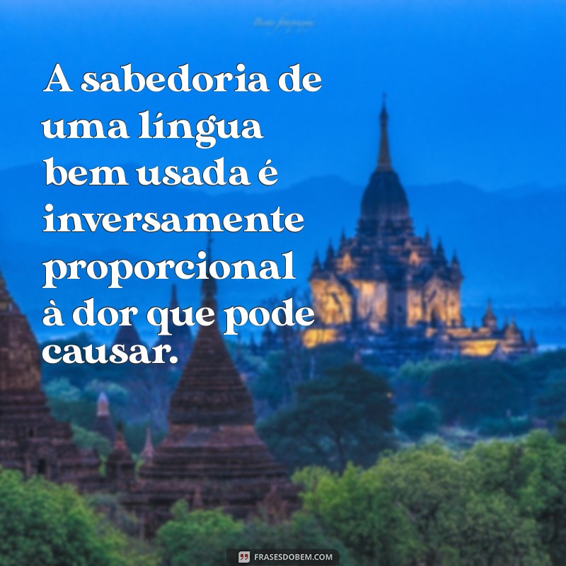 O Poder das Palavras: Como a Língua Pode Transformar Vidas 