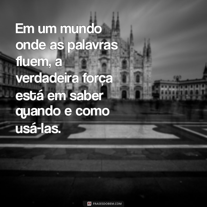 O Poder das Palavras: Como a Língua Pode Transformar Vidas 