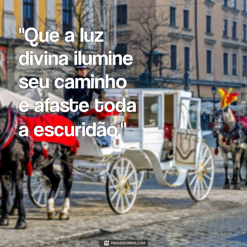 mensagem luz divina 