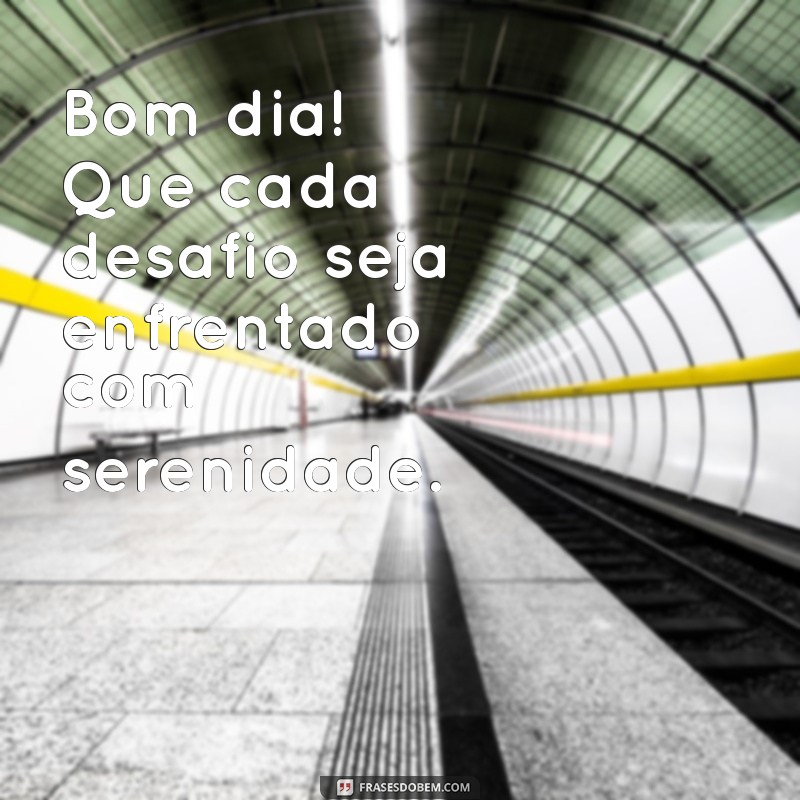 Bom Dia: Cultivando Calma e Paciência para um Início de Dia Positivo 