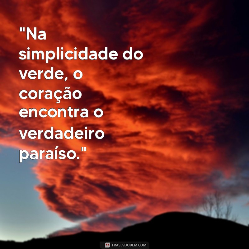 frases paraíso natureza 