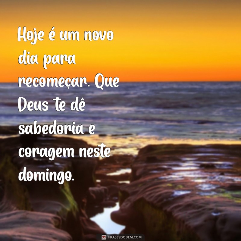 Mensagens Inspiradoras de Bom Dia de Deus para WhatsApp: Domingo Abençoado 