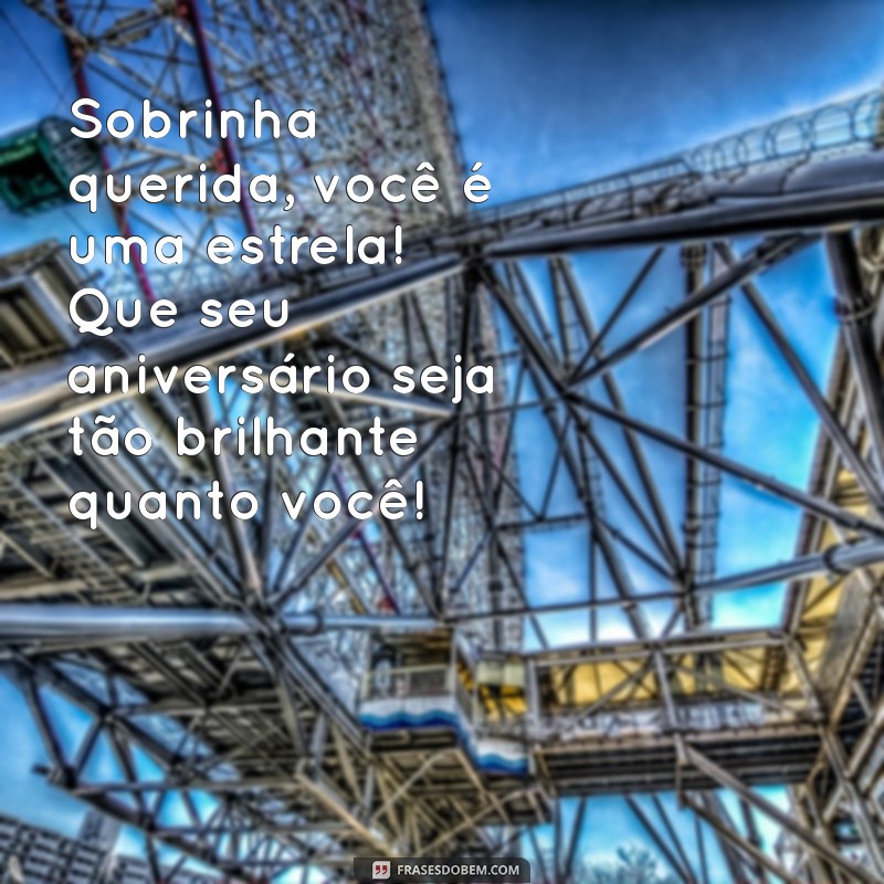 Mensagens e Frases Inspiradoras para Parabenizar Sua Sobrinha 