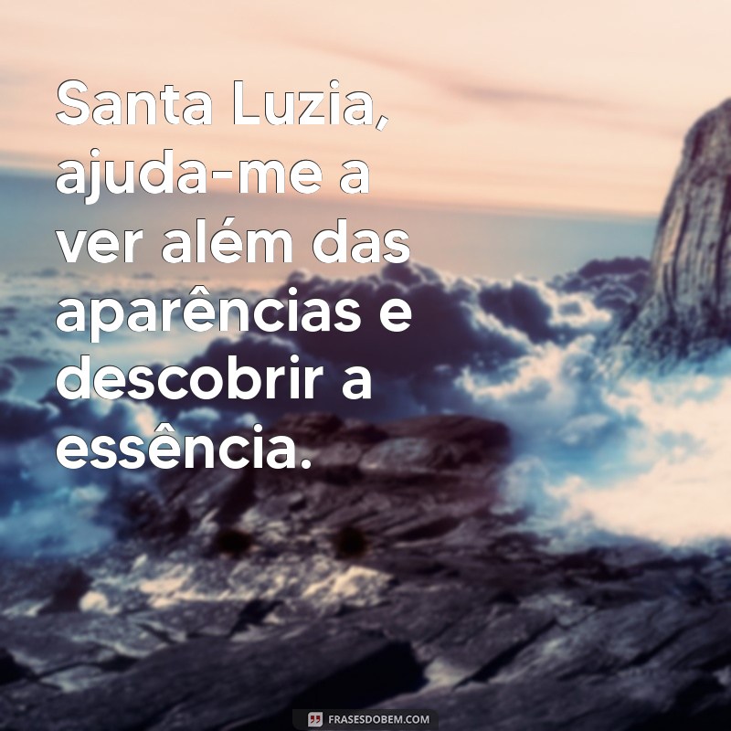 Santa Luzia: Mensagens Inspiradoras da Protetora dos Olhos 