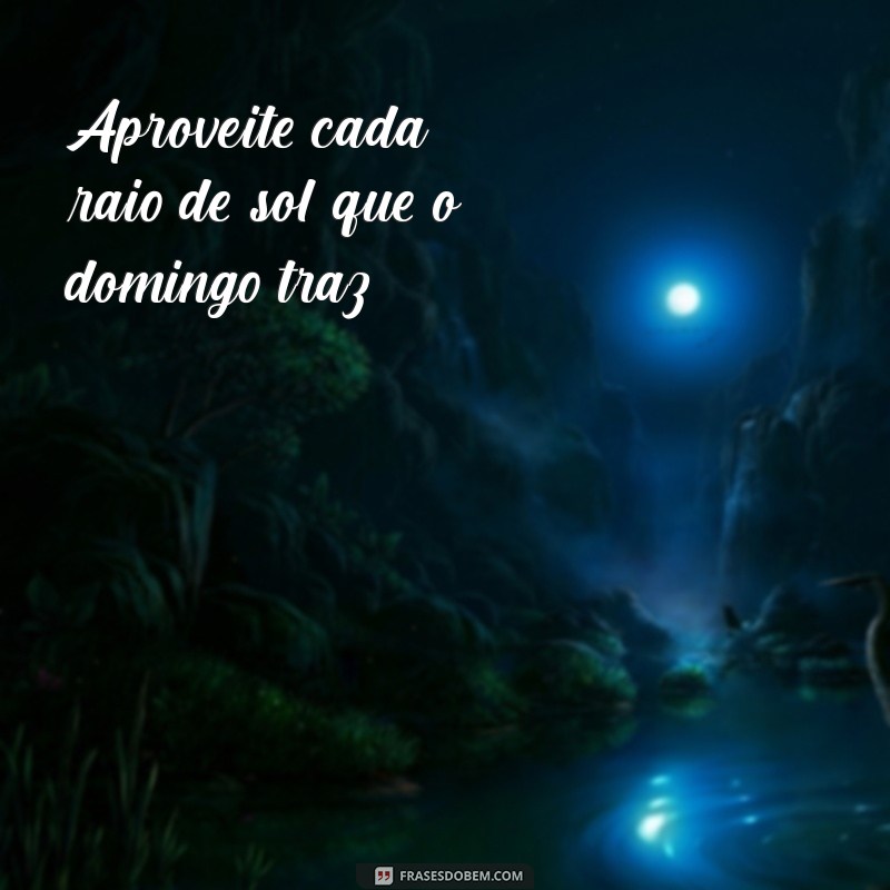 Frases Tumblr para Celebrar o Domingo: Inspirações para o Seu Dia 