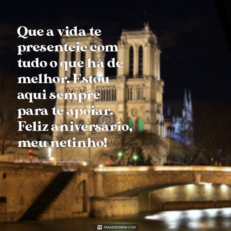 Mensagem Emocionante de Aniversário da Avó para o Neto: Celebre com Amor! 