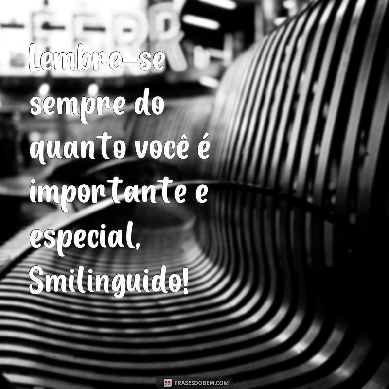 Descubra as melhores frases de motivação do Smilingüido para alegrar seu dia! 