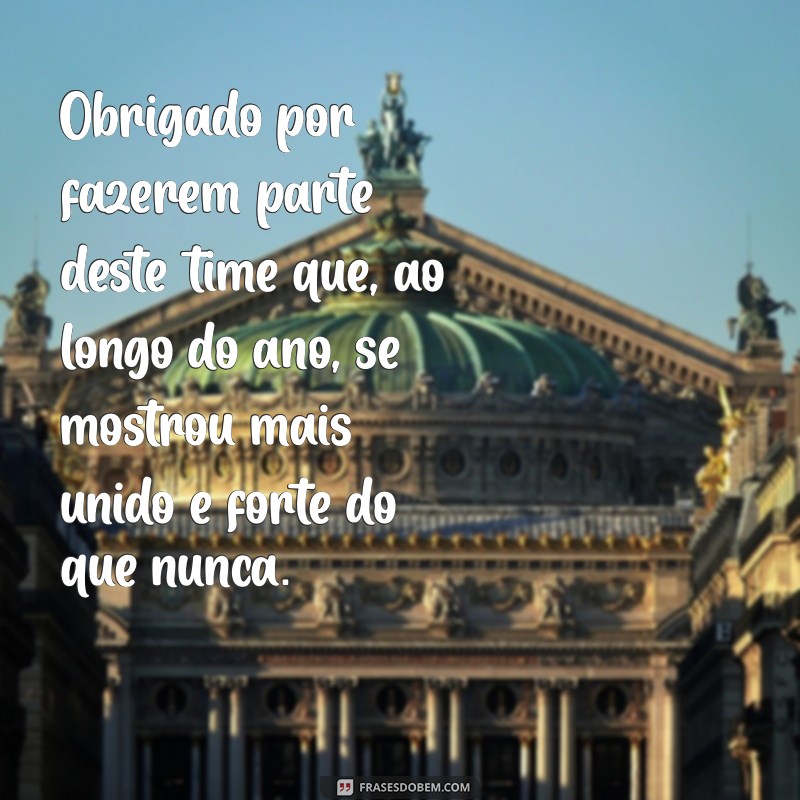 10 Mensagens de Agradecimento para Celebrar um Ano de Trabalho Bem-Sucedido 