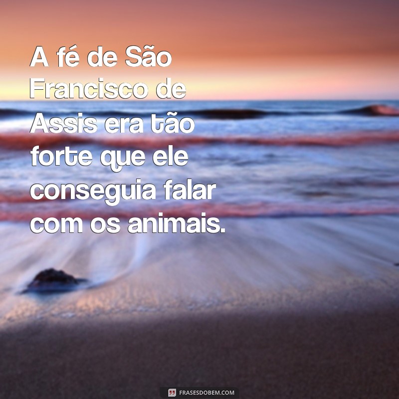 Conheça as mais inspiradoras frases do Dia de São Francisco de Assis 