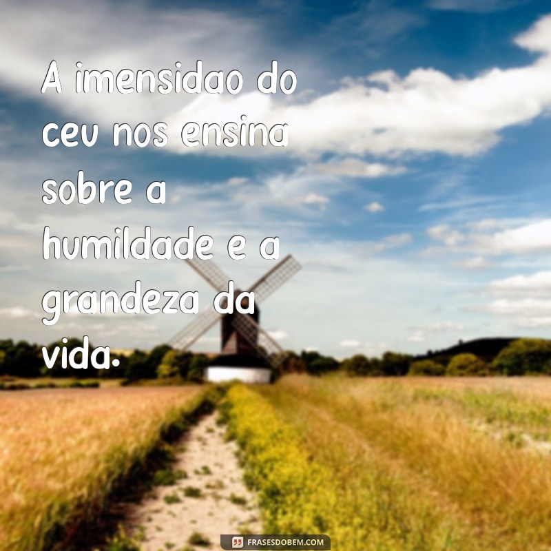 Frases Inspiradoras sobre o Céu: Reflexões e Beleza nas Nuvens 