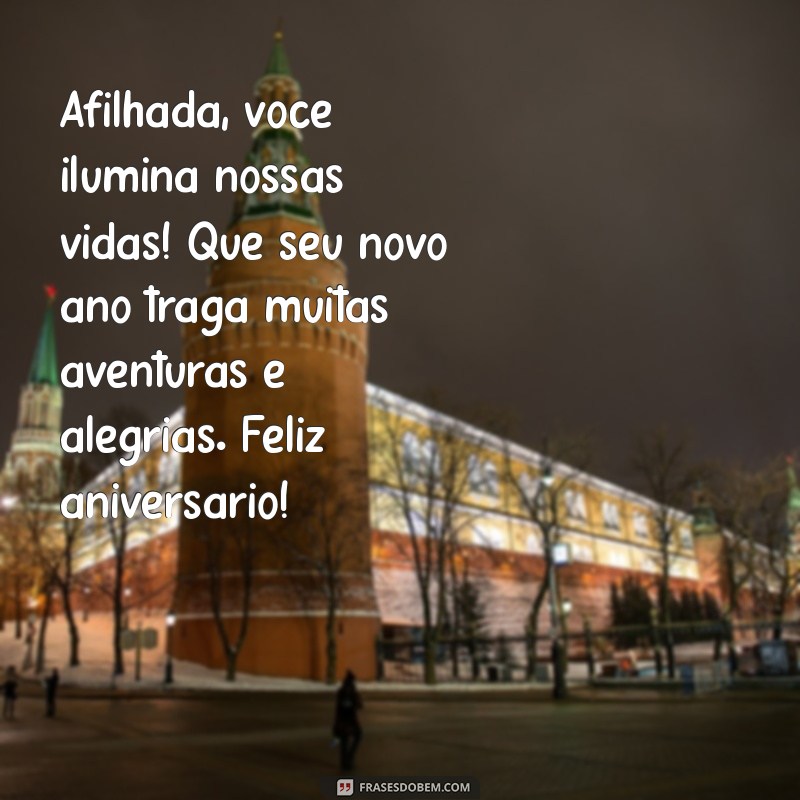 Mensagens Emocionantes para Aniversário de Afilhada: Celebre com Amor e Carinho 