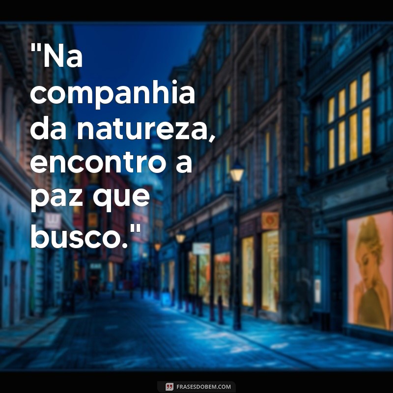 frases para foto com a natureza 