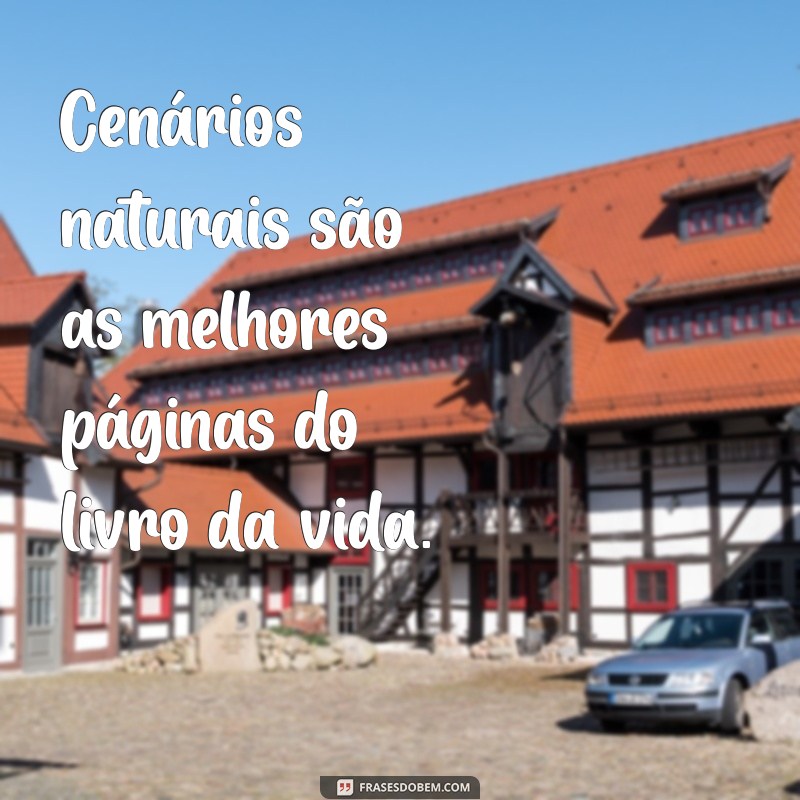 As Melhores Frases para Acompanhar Suas Fotos de Paisagens 