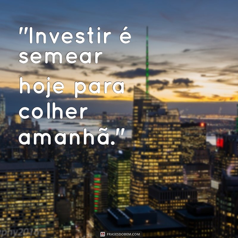 frases investidor 