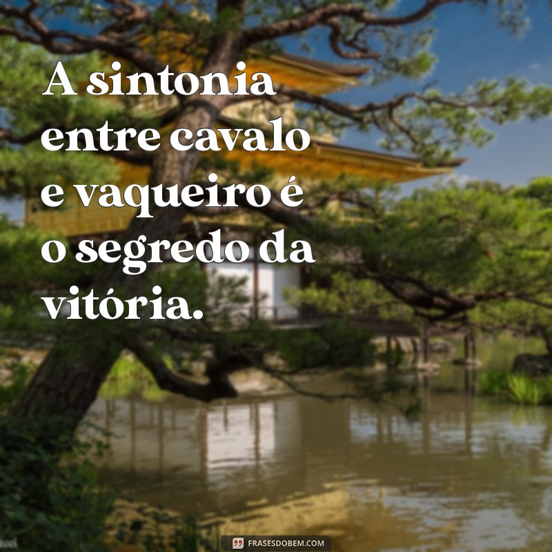 Frases Inspiradoras sobre Vaquejada e a Beleza dos Cavalos 